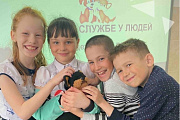 Школьники Октябрьского района открыли свои сердца добру